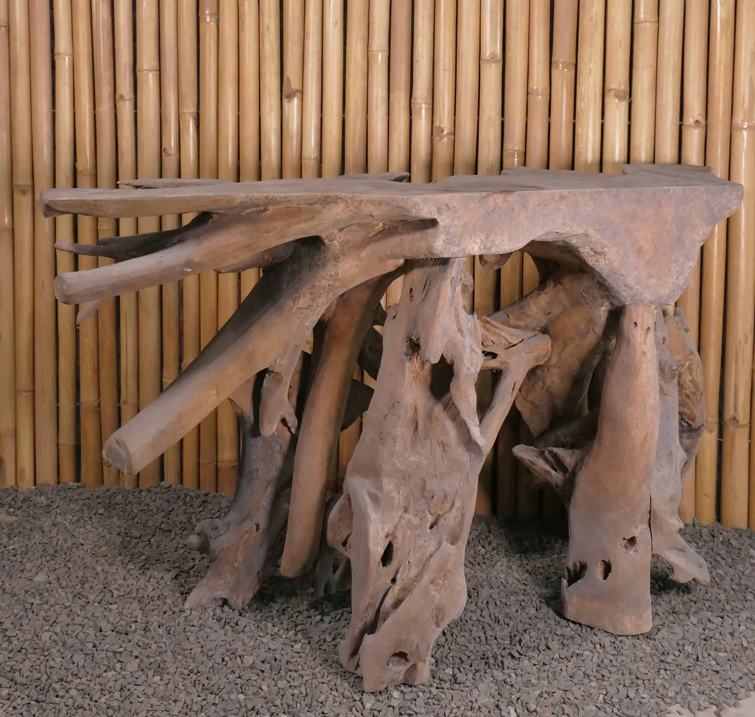  Product image 3 of the product “Console made of teak wood about 135cm length ”